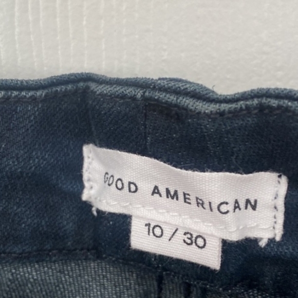 NWT Good American  Waist Crop Raw Hem - Picture 3 of 7